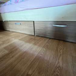 продам мебель, двухэтажная кровать, стол на двоих, шкаф в Сибае фото 14
