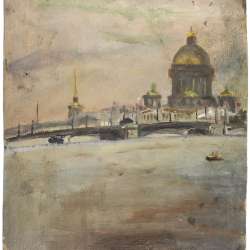 Круг Михаила Шемякина: Семеошенков Евгений. «Нева». 1950е гг в Санкт-Петербурге фото 13