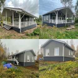 Каркасный дом под ключ в Алексине