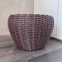 Кашпо из ротанга