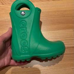 Резиновые сапожки crocs c7