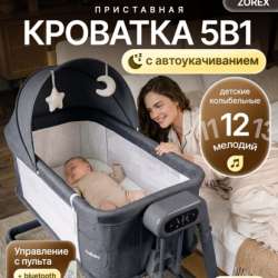 Кроватка 5 в 1 в Перми фото 3