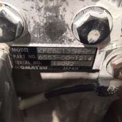 Топливные насосы ТНВД komatsu KFE6S135R-1