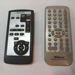 Пульты дистанционного управления Panasonic, Shinco