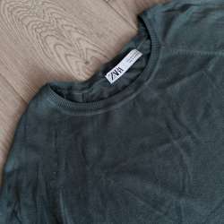Лонгслив бирюзовый. Zara