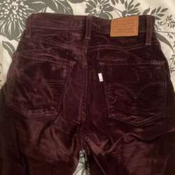 Велюровые брюки Levi’s
