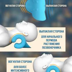 Ортопедическая подушка нэп для шеи и головы в Сургуте фото 6