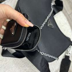Сумка Prada кросс-боди, черная в Мытищи