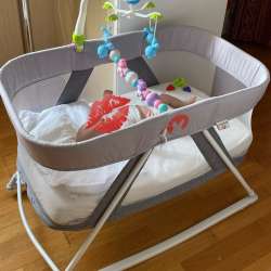 Кровать - манеж (2-в-1) Babyhit Rocking Crib. в Нижнекамске фото 5