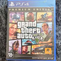 GTA 5 диск на ps4