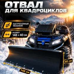 Отвал для квадроцикла