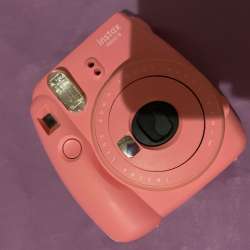 фотоаппарат instax pink polaroid