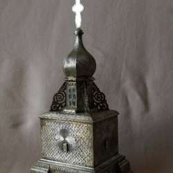 Старинная серебряная Дарохранительница. мастерская "НИ"