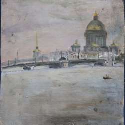 Круг Михаила Шемякина: Семеошенков Евгений. «Нева». 1950е гг