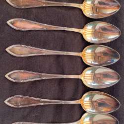 Silver tea spoons фото 4