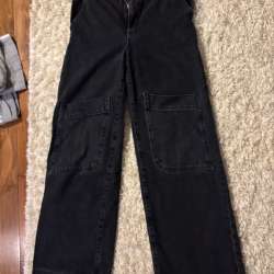 Чёрные джинсы ZARA