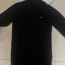 Черная водолазка XS POLO
