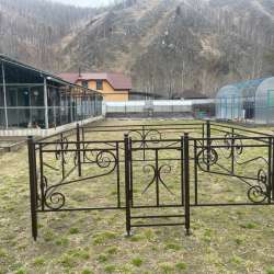 Продаю ритуальные оградки очень хорошего качества.
