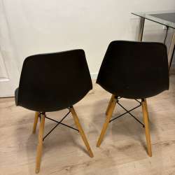 Стулья Eames DSW черные (2 шт.)