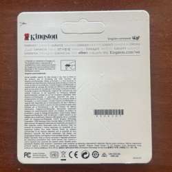 Карта памяти Kingston Canvas Select 64GB + SD адаптер в Москве