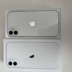 iPhone 11,белый,б/у в упаковке
