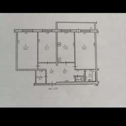Продам 3-к квартира 81,8м2 в Мирном фото 16