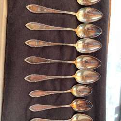 Silver tea spoons фото 5