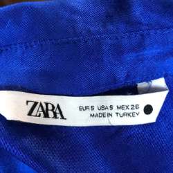 Платье синее zara. в Тюмени