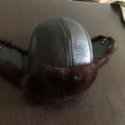 Шапка ушанка Норковая