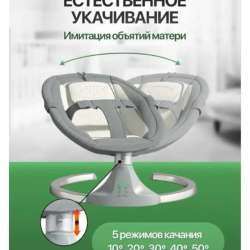 Электрокачель шезлонг для новорожденных в Серпухове фото 3