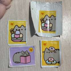 Наклейки chupa chups pusheen