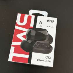 Наушники беспроводные tws oki hiper htw-lx1
