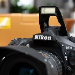 Nikon D800 36.3MP Digital SLR Camera - Black Body + Battery