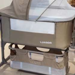 ЭЛЕКТРИЧЕСКАЯ КОЛЫБЕЛЬ-МАНЕЖ LUXMOM