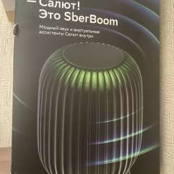 Умная колонка SberBoom черный в Томске