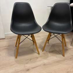 Стулья Eames DSW черные (2 шт.) в Краснодаре фото 3