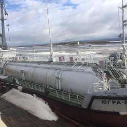 Танкера Югра-8 в Приобье