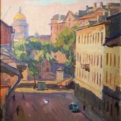 Шмидт Александр. «Большая Подьяческая улица в 1960-е гг.» в Санкт-Петербурге фото 15