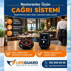 Restoran ofisiant çağırma sistemi