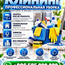Профессиональный клининг любых объектов