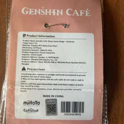 Значок Сандроне Genshin Impact из Genshin Impact cafe Москвы в Москве фото 4