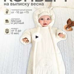 Конверт для новорожденного в Екатеринбурге фото 3