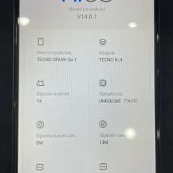 Продаю Tecno Spark Go1
