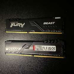 Kingston fury Beast ddr4 16gb