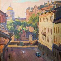 Шмидт Александр. «Большая Подьяческая улица в 1960-е гг.» в Санкт-Петербурге фото 8