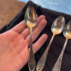 Silver tea spoons