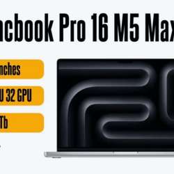 Apple Ноутбук 16.2", Apple M5 Max
