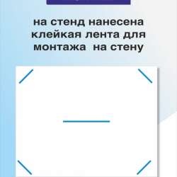Школьный стенд в Комсомольске-на-Амуре