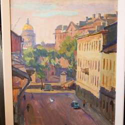 Шмидт Александр. «Большая Подьяческая улица в 1960-е гг.» в Санкт-Петербурге фото 9