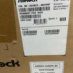 НОВЫЕ ASROCK RX6800XT Phantom Gameing OS